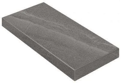 Керамогранит Italon Контемпора Карбон 33x120 ступень угловая правая в Йошкар-Оле