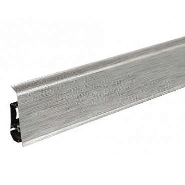 Плинтус пластиковый Arbiton INDO70 17 Алюминий 2,5 м в Йошкар-Оле