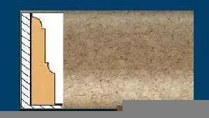 Плинтус пробковый ArtCorkDesing С 103 (Колер 5) 12х65х910 мм в Йошкар-Оле