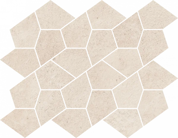 Керамогранит Italon Этернум Сноу Мозаика Калейдо 35.6х27.6 (Натуральная) в Йошкар-Оле