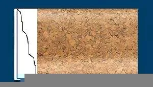 Плинтус пробковый ArtCorkDesing С 105 (Колер 8) 18x45x910 мм в Йошкар-Оле