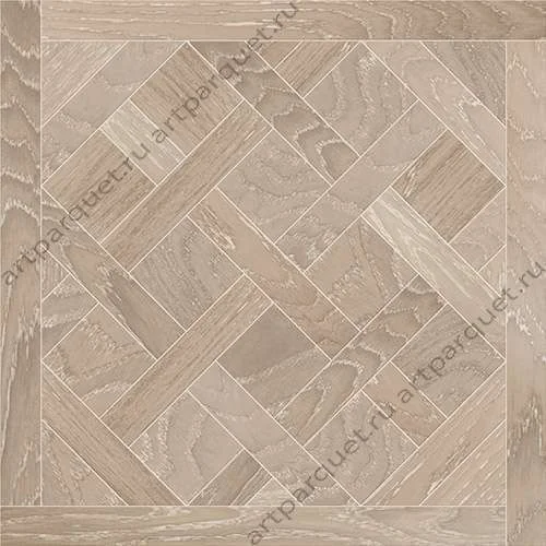 Модульный паркет Кочанелли Версаль Дуб Светлый 600*600*15 мм фаска в Йошкар-Оле