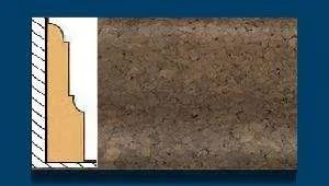 Плинтус пробковый ArtCorkDesing С 103 (Колер 10) 12х65х910 мм в Йошкар-Оле