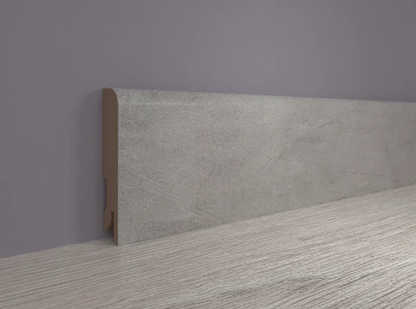 Плинтус MDF Bonkeel 24065 Бетон Лофт Натур (100х16х2400 мм) в Йошкар-Оле