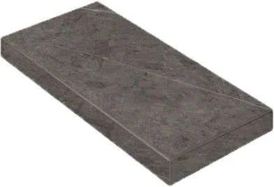 Керамогранит Italon Шарм Эво Антрачит Ступень Угловая Правая 33*60 в Йошкар-Оле