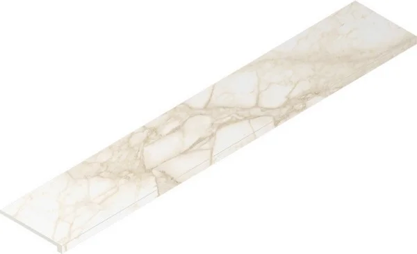 Керамогранит Italon Этернум Каррара Ступень Фронт 33х160 (Натуральная) в Йошкар-Оле
