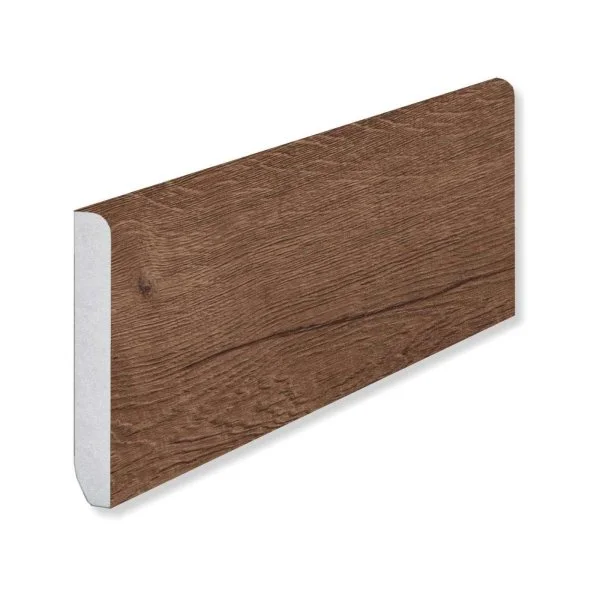 Кварцевый плинтус Fargo 81996-6 Дуб Южная Ночь градиент 80х11х2200 мм в Йошкар-Оле