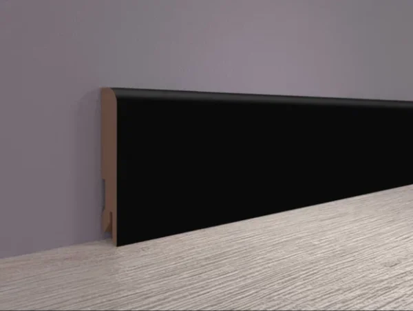 Плинтус MDF Bonkeel 24032 Чёрный Софт (100х16х2400 мм) в Йошкар-Оле