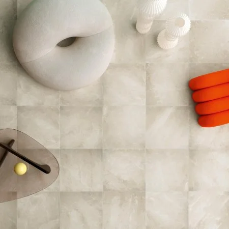 Керамогранит Coliseum Ривьера Уайт 60х60 (Натуральный и Реттифицированный) в Йошкар-Оле