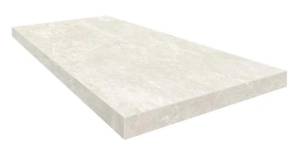 Керамогранит Coliseum Да Винчи Уайт Ступень угловая правая (Натуральный, 33х60) в Йошкар-Оле