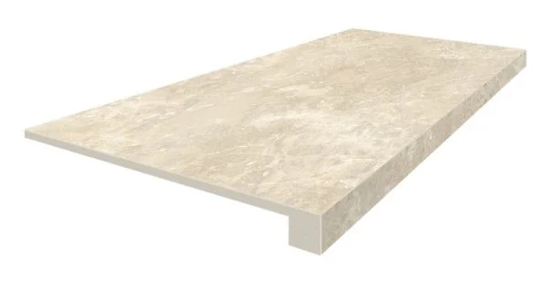 Керамогранит Coliseum Да Винчи Беж Ступень фронтальная (Натуральный, 33х60) в Йошкар-Оле