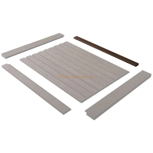 Финишный молдинг LF124B BR396 левый декорированный (31х12х2700мм) в Йошкар-Оле