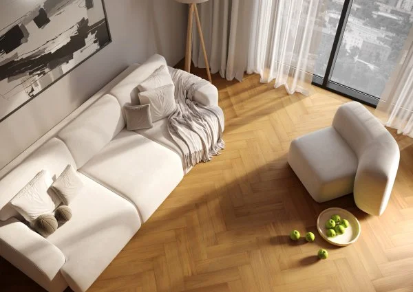 Паркетная доска Quartz Parquet Штучный паркет Тик Южноамериканский 44-400-71 в Йошкар-Оле