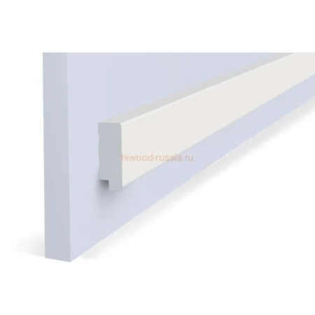Финишный молдинг LF124B NP левый белый (31х12х2700мм) в Йошкар-Оле