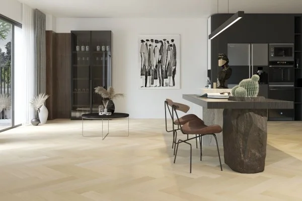 Паркетная доска Quartz Parquet Английская Ёлка Дуб Испанский 33-404 в Йошкар-Оле