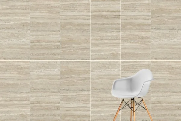 Керамогранит Vitra CityStone Травертин Линейный 60х60 (Натуральная и Реттифицированная) в Йошкар-Оле