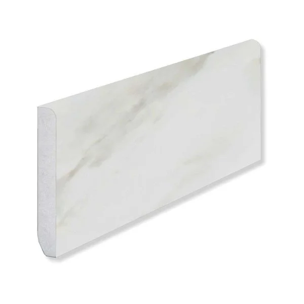 Кварцевый плинтус Fargo 6089-1 Белый Мрамор 80х11х2200 мм в Йошкар-Оле
