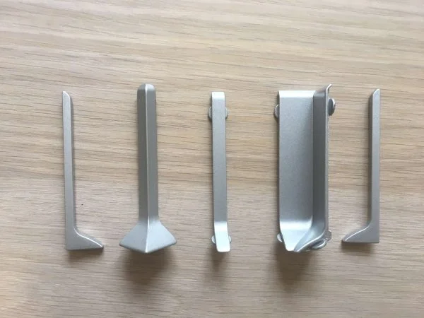 Соединитель для плинтуса ЭлитПроф Плоский 100 (Алюм) в Йошкар-Оле