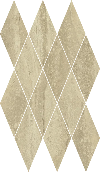 Керамогранит Italon Шарм Эдванс Травертино 28х48 мозаика Даймонд (Люкс) в Йошкар-Оле