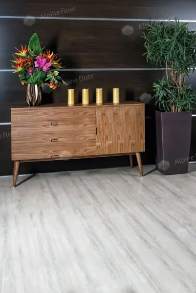 Кварц-виниловая плитка Alpine Floor Easy Line Дуб Снежный ЕСО 3-14 3 мм. 43 класс в Йошкар-Оле