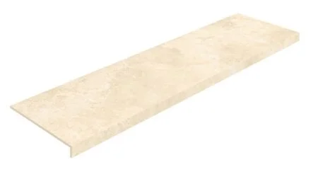Керамогранит Coliseum Аурелия Уайт Ступень фронтальная (Натуральный, 33х120) в Йошкар-Оле