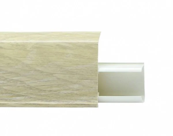 Пластиковый плинтус Royce №508 Серый Опем (55х23х2200мм) в Йошкар-Оле