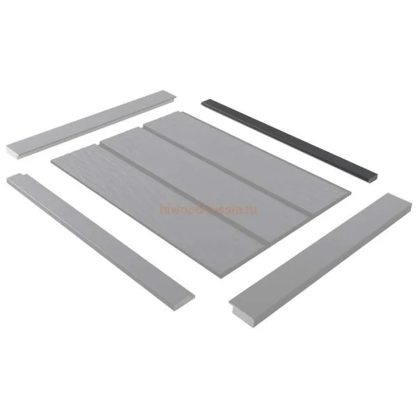 Финишный молдинг LF124B GR15K левый декорированный (31х12х2700мм) в Йошкар-Оле