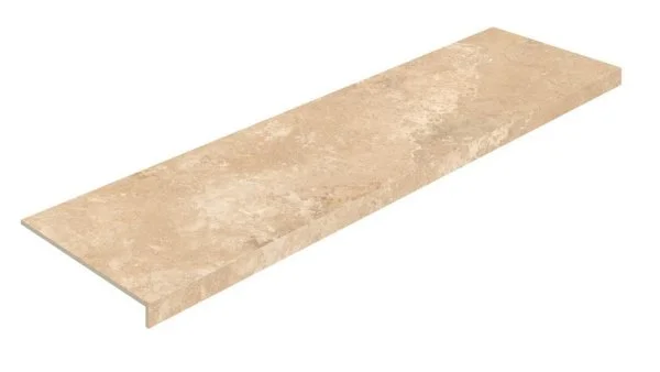 Керамогранит Coliseum Аурелия Беж Ступень фронтальная (Натуральный, 33х120) в Йошкар-Оле