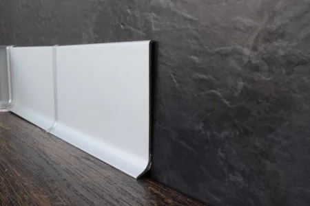 Алюминиевый плинтус ЭлитПроф Анодированный Плоский (100х11х2500 мм) в Йошкар-Оле