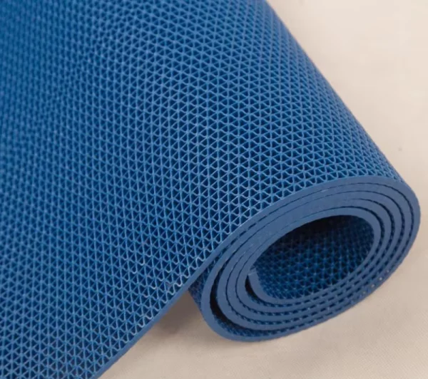 Грязезащитное рулонное покрытие ЗигЗаг Синий 4,5 мм (1,2 м) Китай в Йошкар-Оле