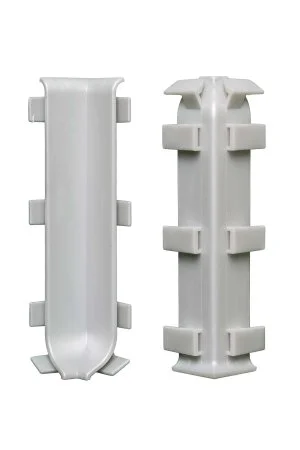 Внутренний угол Bonkeel ПЛ80 серый (ПВХ) в Йошкар-Оле