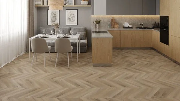 Кварц-виниловая плитка Alpine Floor Chevron Дуб Синистра ECO 20-6 (2,5 мм. 43 класс) в Йошкар-Оле