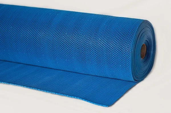 Грязезащитное рулонное покрытие ЗигЗаг Синий 4,5 мм (1,2 м) Китай в Йошкар-Оле