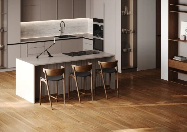 Паркетная доска Quartz Parquet Классик 5 мм Дуссия Африканская 550-63 в Йошкар-Оле