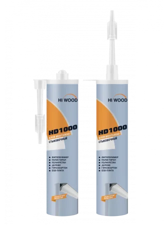 Монтажно-стыковочный клей HiWood HD1000 Белый 280 ml в Йошкар-Оле