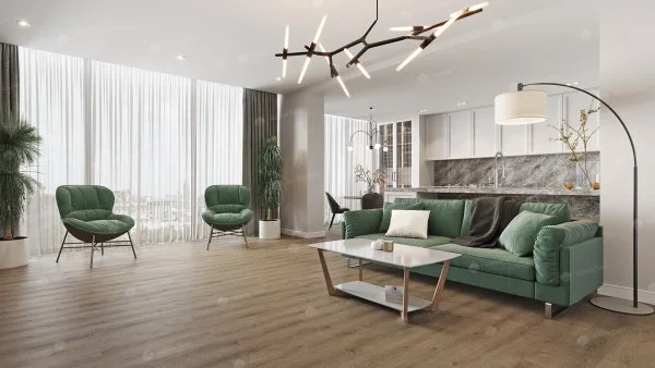 Каменно-полимерная плитка Alpine Floor Solo Plus Ларгетто ЕСО 14-301, 4 мм, 43 класс в Йошкар-Оле