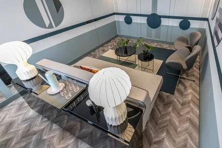 Пробковое покрытие CorkStyle Chevron Silver в Йошкар-Оле