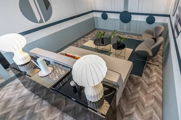 Пробковое покрытие CorkStyle Chevron Silver в Йошкар-Оле