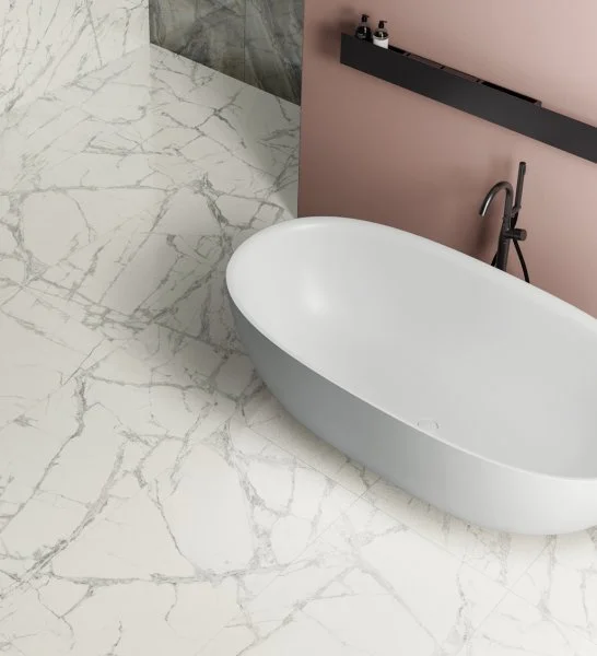 Керамогранит Italon Шарм Делюкс Инвизибл Уайт 60х120 (Паттинированная и реттифицированная) в Йошкар-Оле