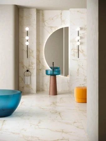 Керамогранит Coliseum Канова Уайт 60х60 (Натуральный и Реттифицированный) в Йошкар-Оле