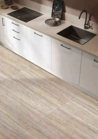 Керамогранит Vitra CityStone Травертин Линейный 60х120 (Натуральная и Реттифицированная) в Йошкар-Оле