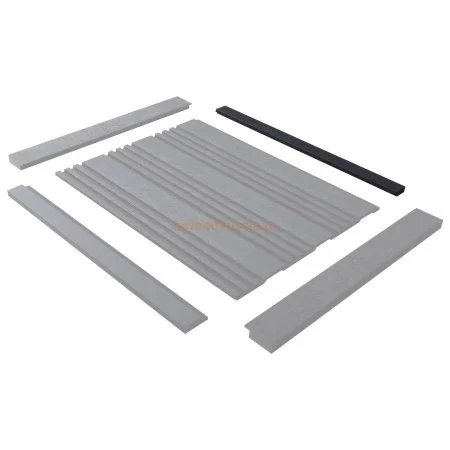 Финишный молдинг LF124B BK114K левый декорированный (31х12х2700мм) в Йошкар-Оле