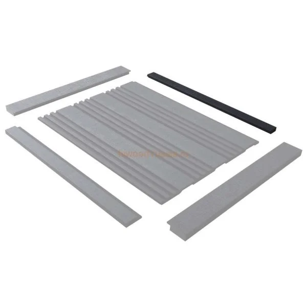 Финишный молдинг LF124B BK114K левый декорированный (31х12х2700мм) в Йошкар-Оле