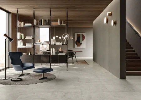 Керамогранит Italon Метрополис Абсолют Сильвер 80х80 (Натуральная и Реттифицированная) в Йошкар-Оле