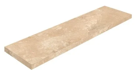 Керамогранит Coliseum Аурелия Беж Ступень угловая левая (Натуральный, 33х120) в Йошкар-Оле