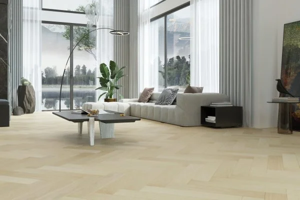 Паркетная доска Quartz Parquet Английская Ёлка Дуб Испанский 33-404 в Йошкар-Оле