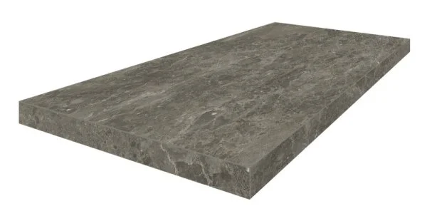 Керамогранит Coliseum Да Винчи Браун Ступень угловая левая (Натуральный, 33х60) в Йошкар-Оле