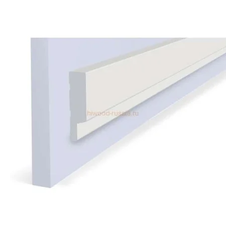 Финишный молдинг LF124A NP правый белый (42х12х2700мм) в Йошкар-Оле