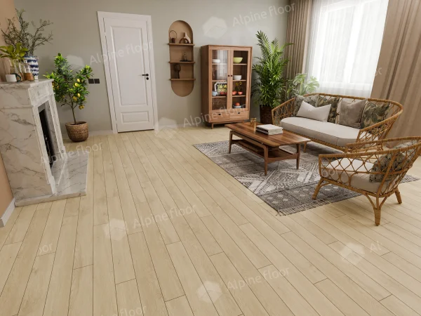 Каменно-полимерная плитка Alpine Floor Grand Sequoia Village Камфора ECO 11-507 4мм, 43 класс в Йошкар-Оле