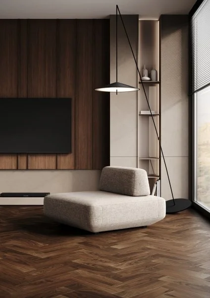 Паркетная доска Quartz Parquet Штучный паркет Орех Американский 44-400-29 в Йошкар-Оле